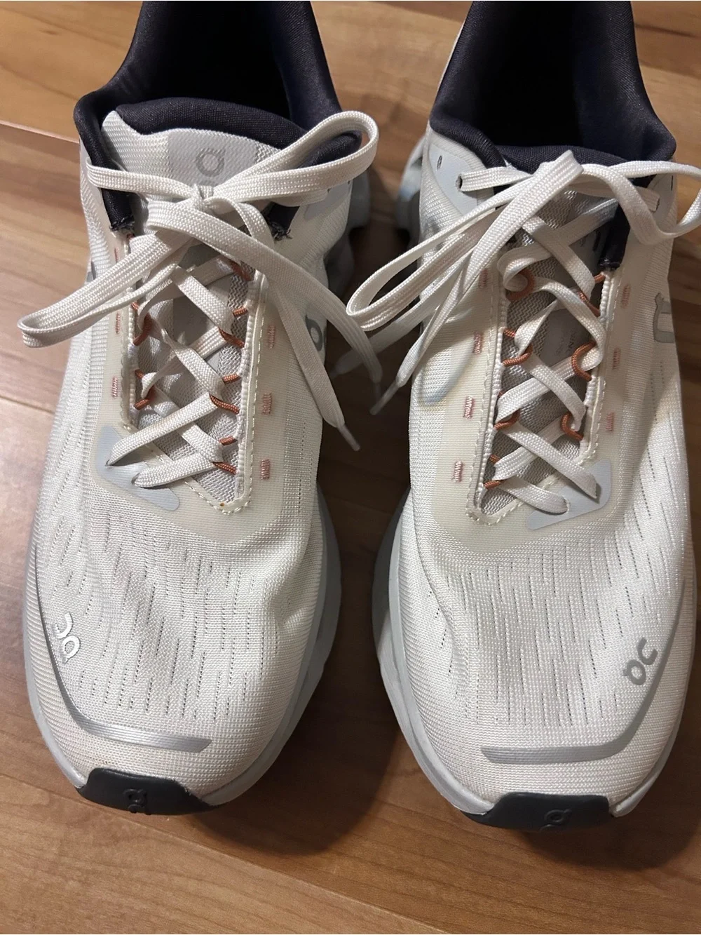 On Running Women's Cloudspark White/Navy Running Shoes